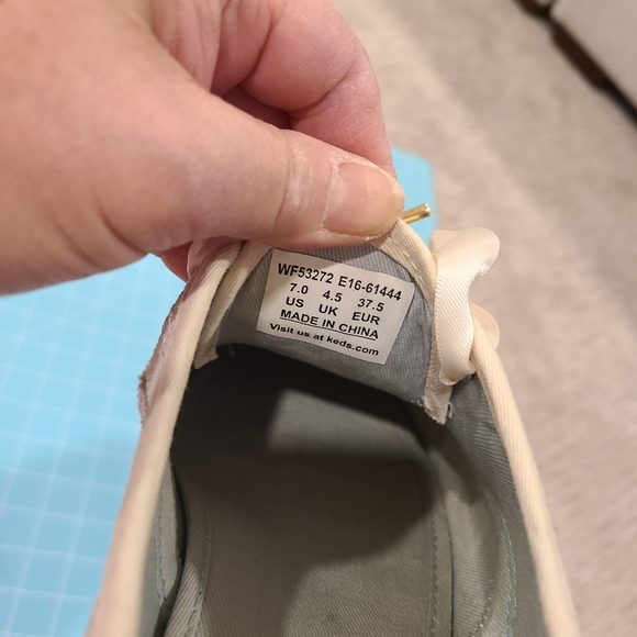 Keds for kate spade gliterry sneaker shoes - Picture 6 of 8